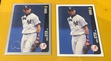 Derek Jeter  1996 Upper Deck Collector's Choice Silver Signature #231 + Base