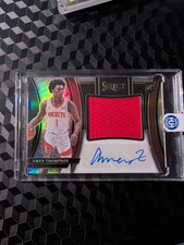 2023-24 Panini Select - Jumbo Rookie Signature RPA Amen Thompson #JS-AMN /99
