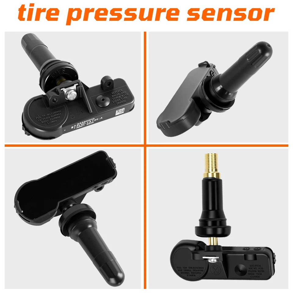 4X Sensor de presión de neumáticos preprogramado TPMS 9l3Z-1A189-A para Ford Transit F-250 Foto 3 de 4