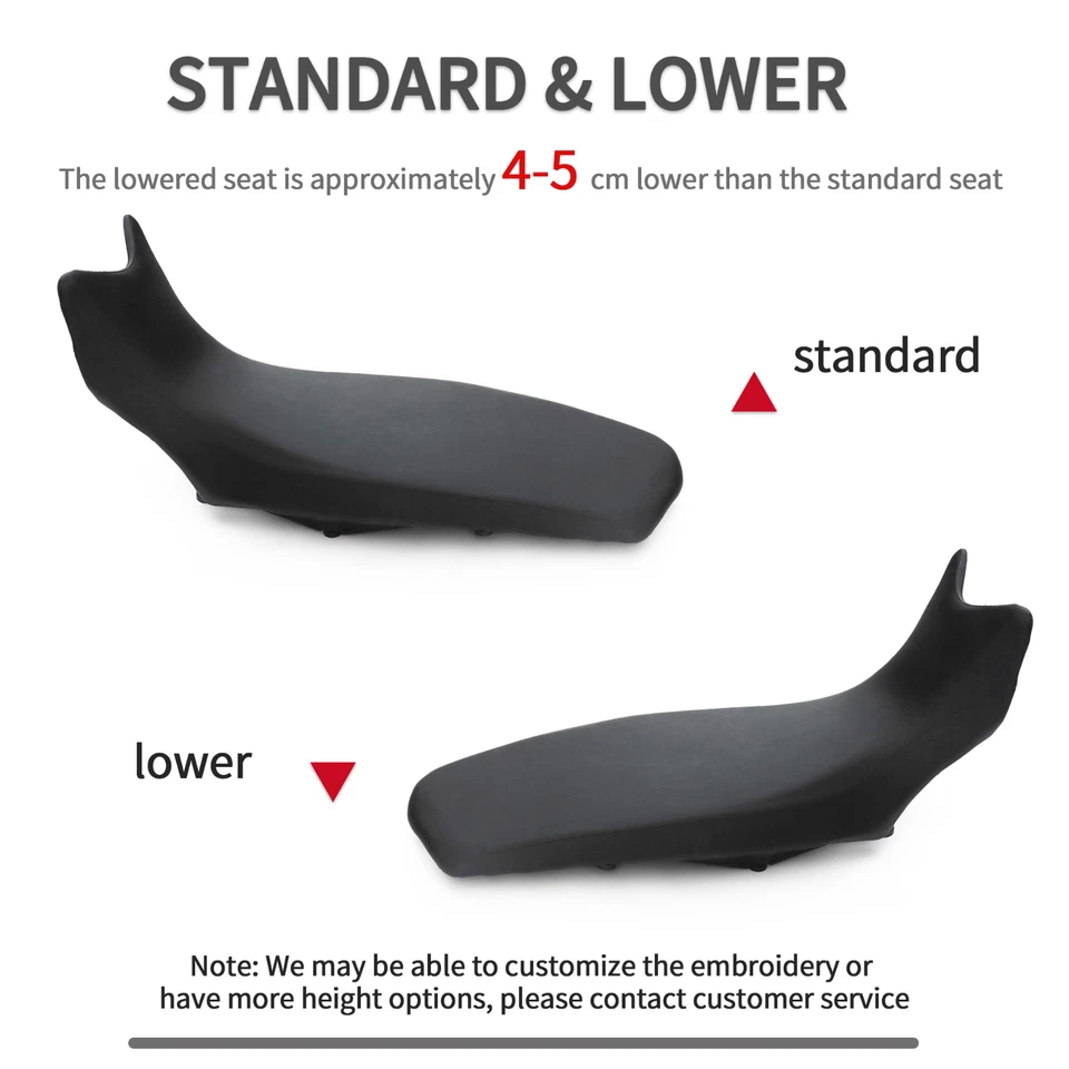 High Driver Seat Pad Cushion Fit for F650GS 08-12 F700GS 13-18 F800GS Motorcycle - Image 2 of 4