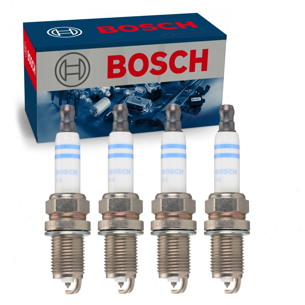 4 pc Bosch Double Iridium Spark Plugs for 2011-2015 Chevrolet Cruze 1.4L ry