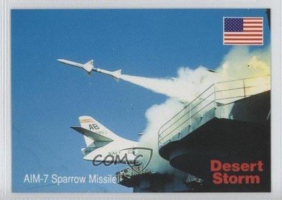 1991 DSI Desert Storm: Weapons & Specifications AIM-7 Sparrow Missile #30 gl9