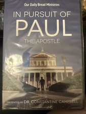 In Pursuit of Paul the Apostle [New DVD, 2017] Our Daily Bread Ministries Sealed