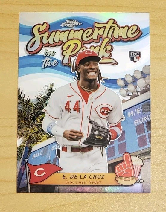 2024 Topps Chrome - Summertime in the Park Elly De La Cruz #SITP-4 (RC)