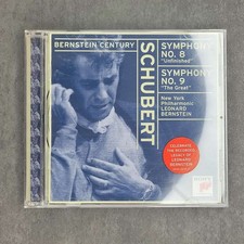 Schubert: Symphonies Nos. 8 "Unfinished" 9 "The Great" Bernstein Century Musi