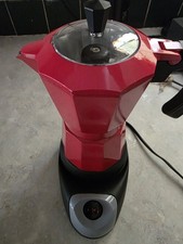 Olla Moka de aluminio 3-6 tazas 270 ml cafetera exprés estufa espresso portátil...