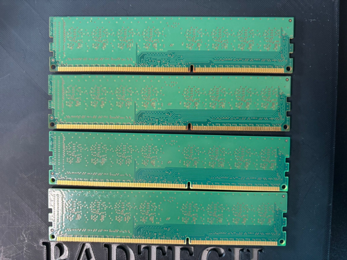 Samsung 16 GB (4x4 GB) RAM DDR3 PC3-12800U 1600 MHz 1Rx8 memoria non ECC testata - Foto 2 di 2