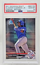 2017 Bowman Chrome VLADIMIR GUERRERO JR RC Rookie Baseball Card PSA 10 GEM MINT