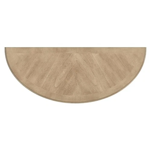 Hampton Demilune Antique Beige  Console Table - Picture 4 of 7