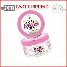 Women's Body Powder for Sweat, Help Reduce Post-Shower Dampness with Puff, Talc-