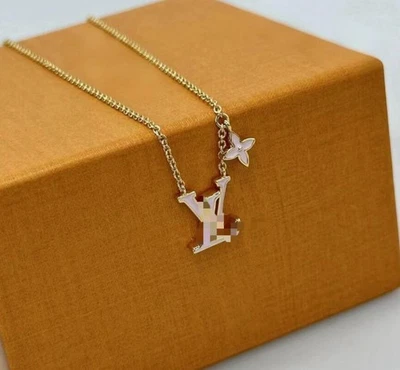 Necklace Ladies Diamond-Studded Letter Collarbone Chain Fashion Jewellery Gifts