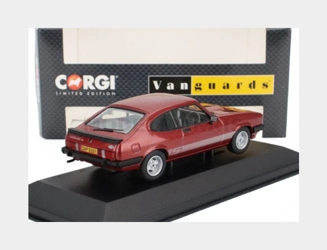 VANGUARDS VA10824 FORD ENGLAND - CAPRI MKIII 2.0S COUPE 1981 - JUPITER RED - 1/4 - Immagine 2 di 2