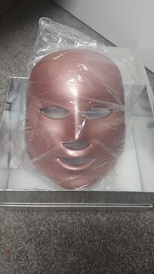 Red Light Therapy Face Mask LED 7 Color Brightness Anti-Aging Skin