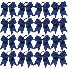 16 Pcs 6 Inch Cheer Bows For Girls Cheerleading Handmade Hair Bows Grosgrain ...