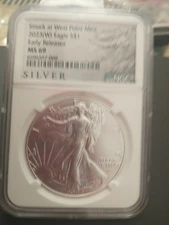 2023 (W) $1 American Silver Eagle NGC MS69 ALS Label