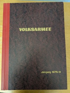 Die Volksarmee DDR Zeitung gebunden Jg 1976/III Top Zustand