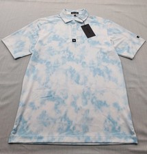 NEW Mens Bad Birdie Golf Performance Polo Shirt Size SMALL Day Dreamin