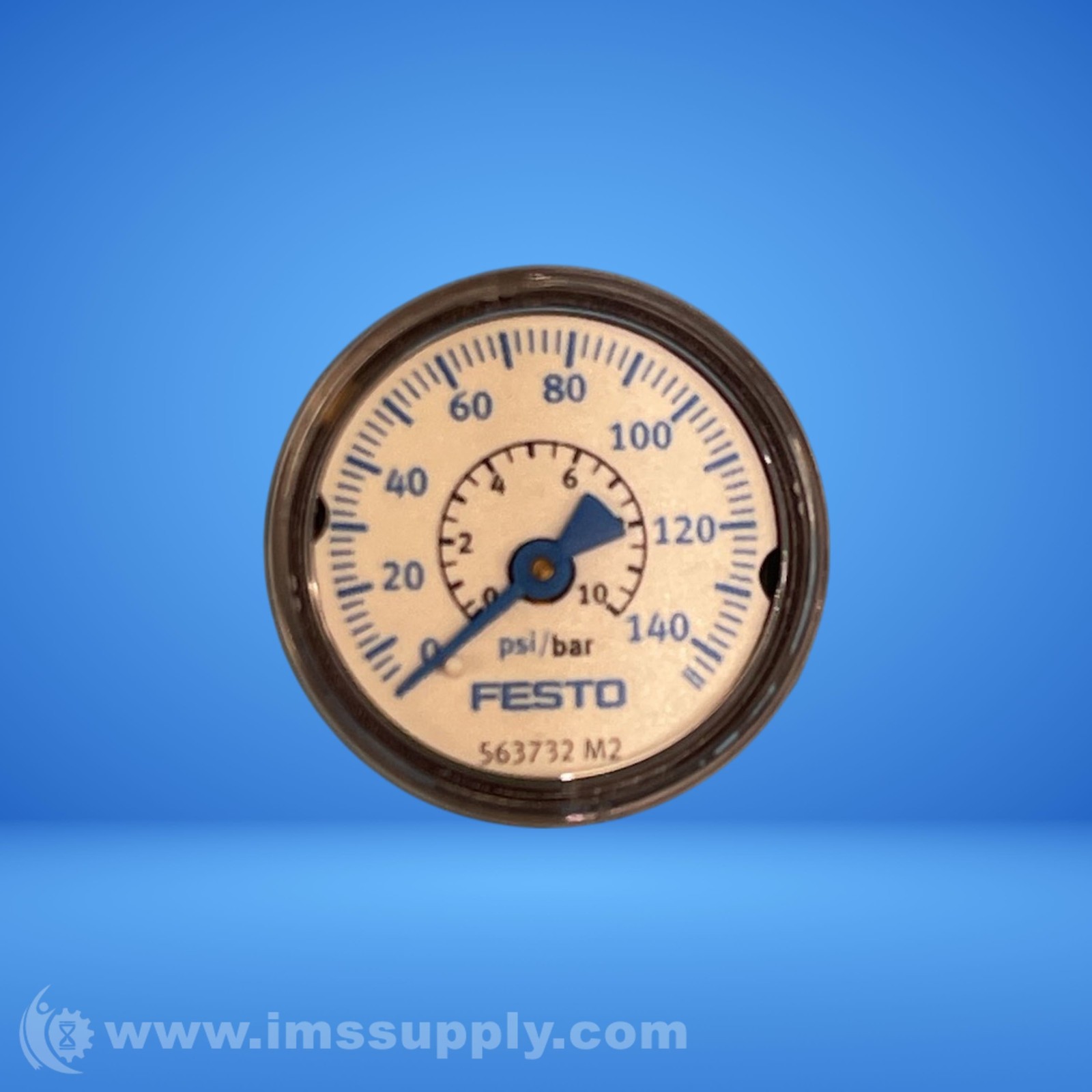 Festo 563732M2 PAGN Series Pressure Gauge FNIP
