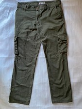 Dickies Pants Olive Green Cargo Workwear Relaxed Fit Casual Women's Size 8R