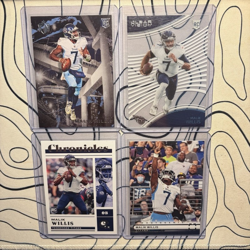 Malik Willis Rookie Card Lot