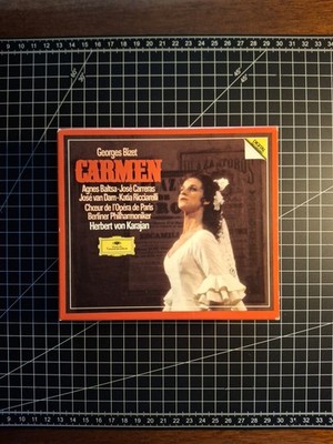 Bizet Carmen Agnes Baltsa José Carreras Herbert von Karajan 3 CD - Top Zustand