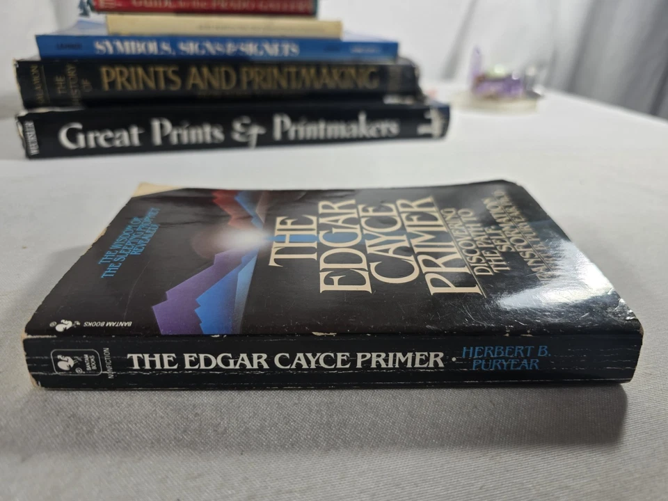 Edgar Cayce Primer Herbert Puryear 1982 Bantam Книга Духовности в мягкой обложке - Изображение 2 из 4