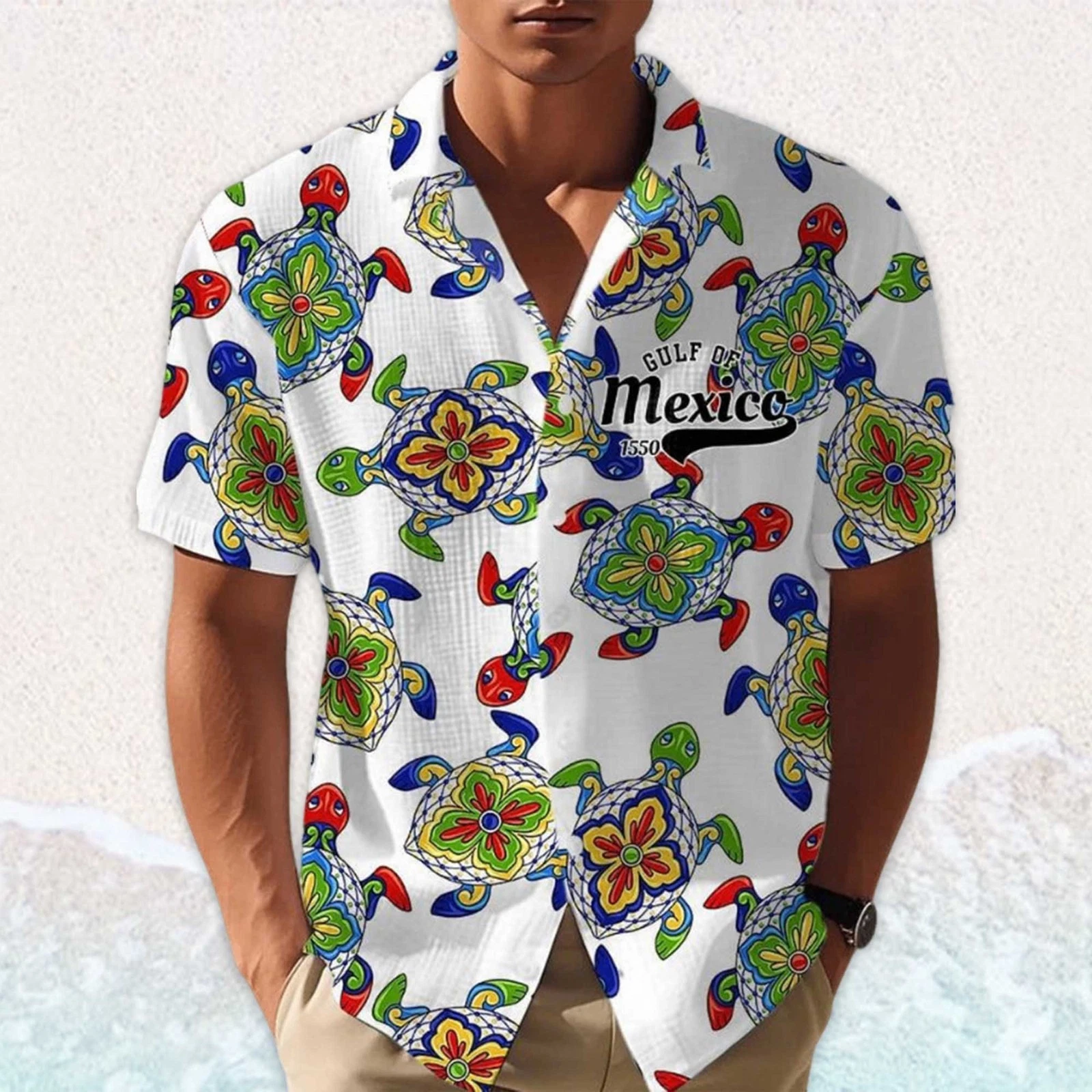 Gulf Of Mexico Est 1550 Hawaiian Shirt Unisex S-5XL