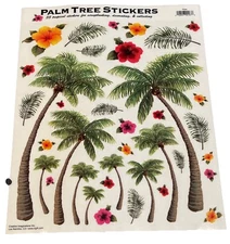 Palm Tree Stickers 35 Tropical Stickers for Scrapbooking and Decorating