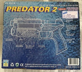 Logic3 Predator 2 Light Gun Brand New with pedal Sony PlayStation Sega Saturn
