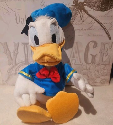Donald Duck weiches Plüschtier groß Disneyland *SCHNELL & KOSTENLOS PNP   
