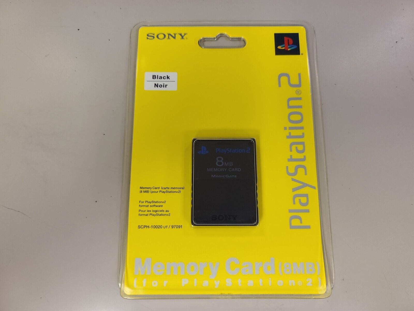 PlayStation 2 Official Sony 8mb Memory card - Black (PlayStation 2)