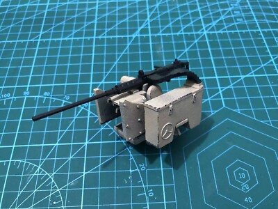 Custom kit 1/18 M153 weapon station for 1:18 M1 tank HUMVEE MRAP unpainted