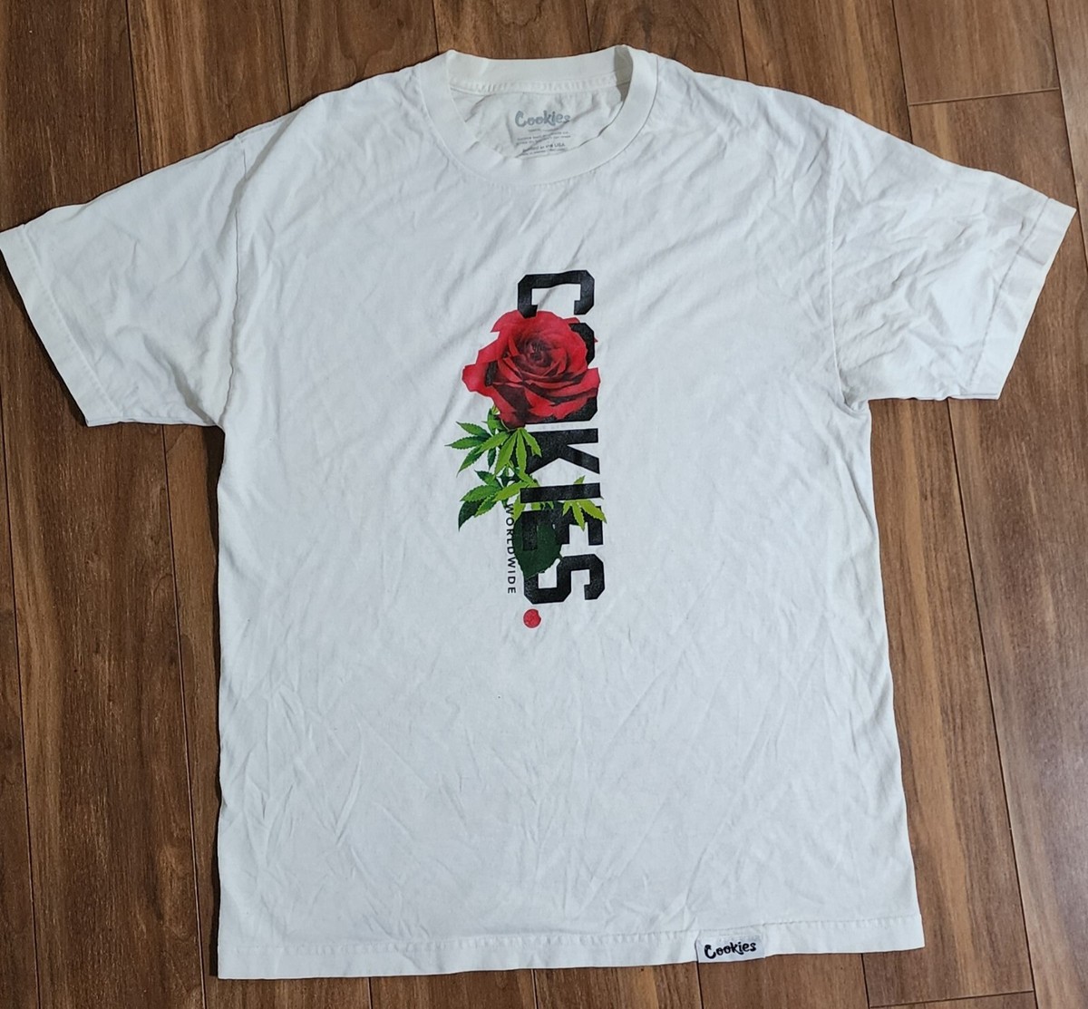 Cookies T-Shirt Sz Large Worldwide Graphic Tee | eBay