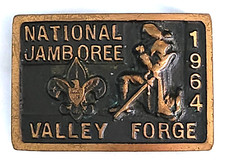 National Jamboree 1964 Max Silber Bronze Belt Buckle BSA