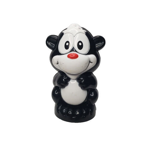 Skunk Vtech Smartville Replacement Alphabet Animal Train Figure 3" Black & White