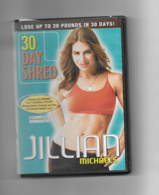30 Day Shred with Jillian Michael's used DVD