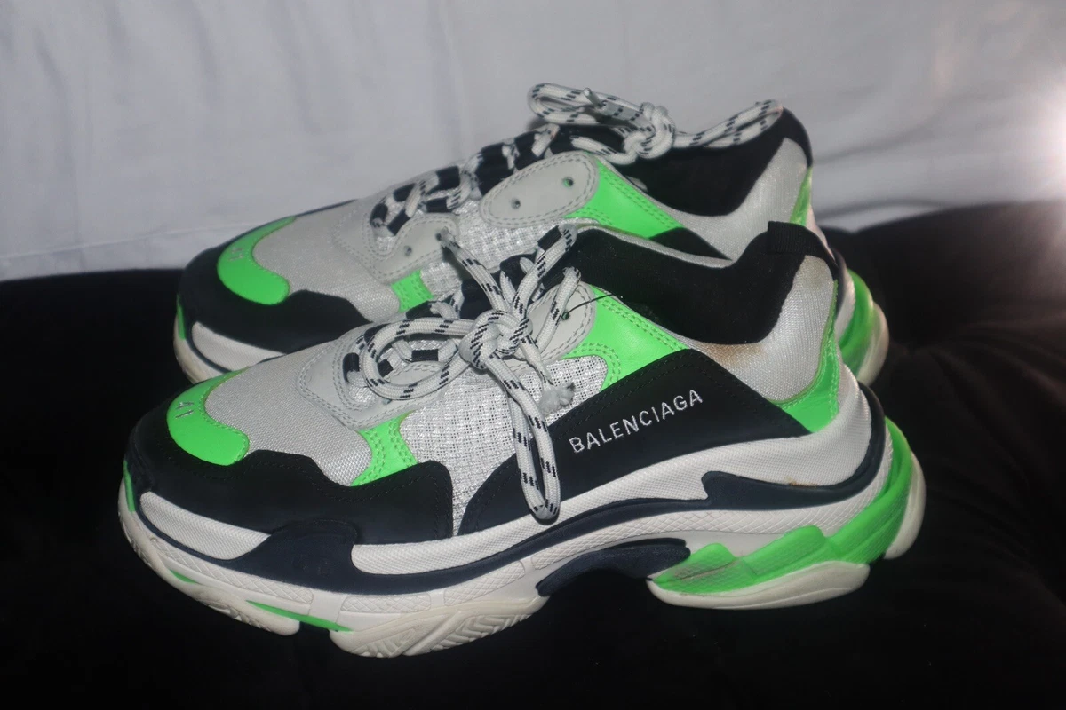 Green and cheap white balenciaga
