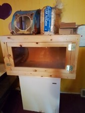  4 used exlarge reptile tanks