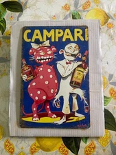 Metal sign, Campari, 20x30 cm