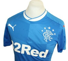 Maillot Domicile Glasgow Rangers Castore – Homme, Bleu, Taille L, Occasion