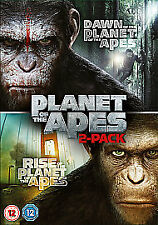 Rise Of The Planet Of The Apes / Dawn Of The Planet Of The Apes (DVD, 2014)