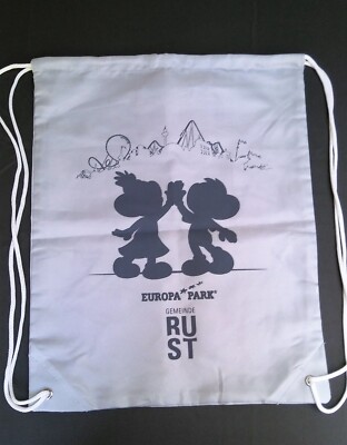 Europa Park Rucksack, Turnbeutel, Tasche,  Ed und Edda  Neu
