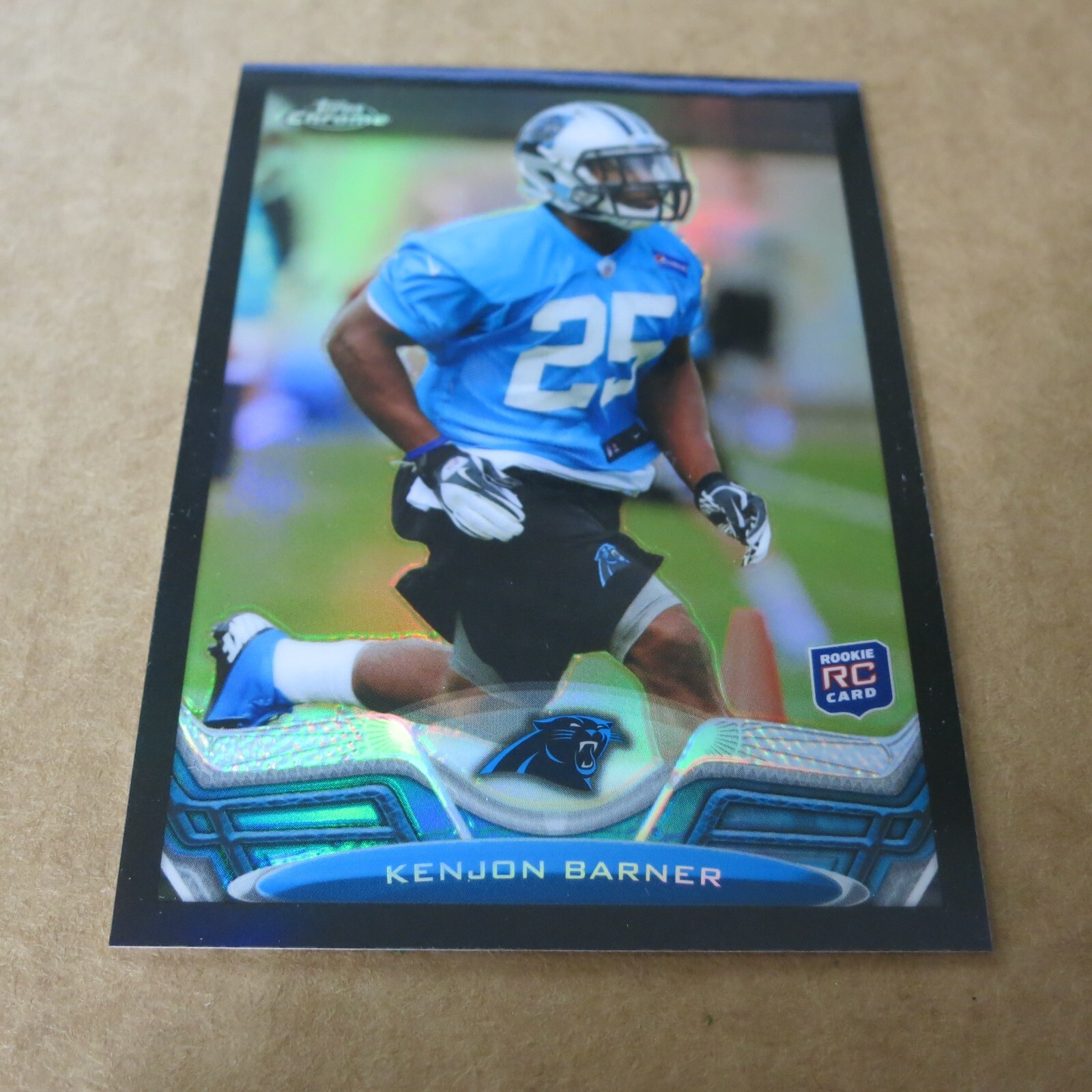Kenjon Barner Topps Chrome #178 Black Refractor
