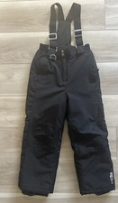 Girls 32 Degrees Weatherproof Kids Snow Bibs Black Pants Size Small 7/8