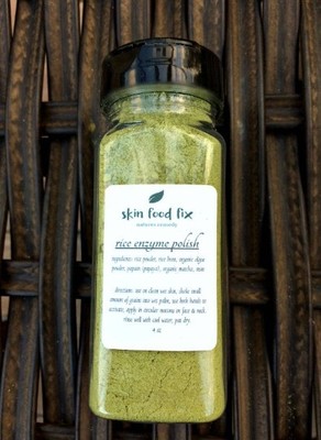 rice powder exfoliator