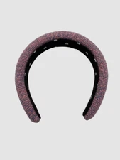 $145 Lele Sadoughi Women's Pink Woven Knit Headband