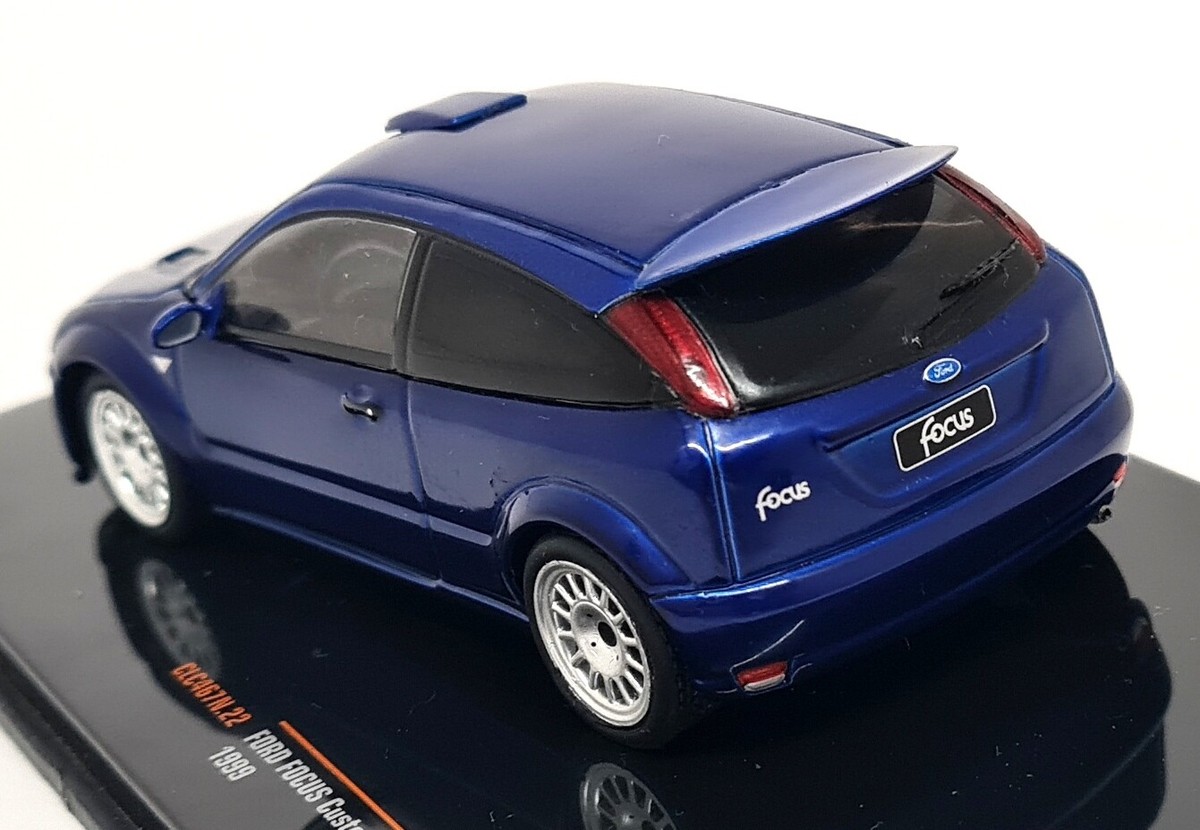 Ixo 1/43 - Ford Focus RS MK1 Metallic Blue 1999 Diecast Ixo 1/43 - Ford Focus RS MK1 Metallic Blue 1999 Diecast