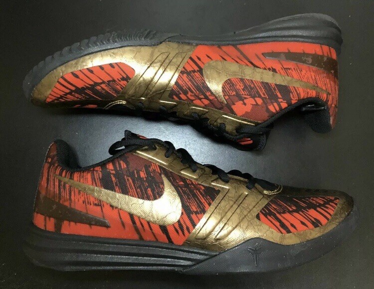 kobe mentality red and gold