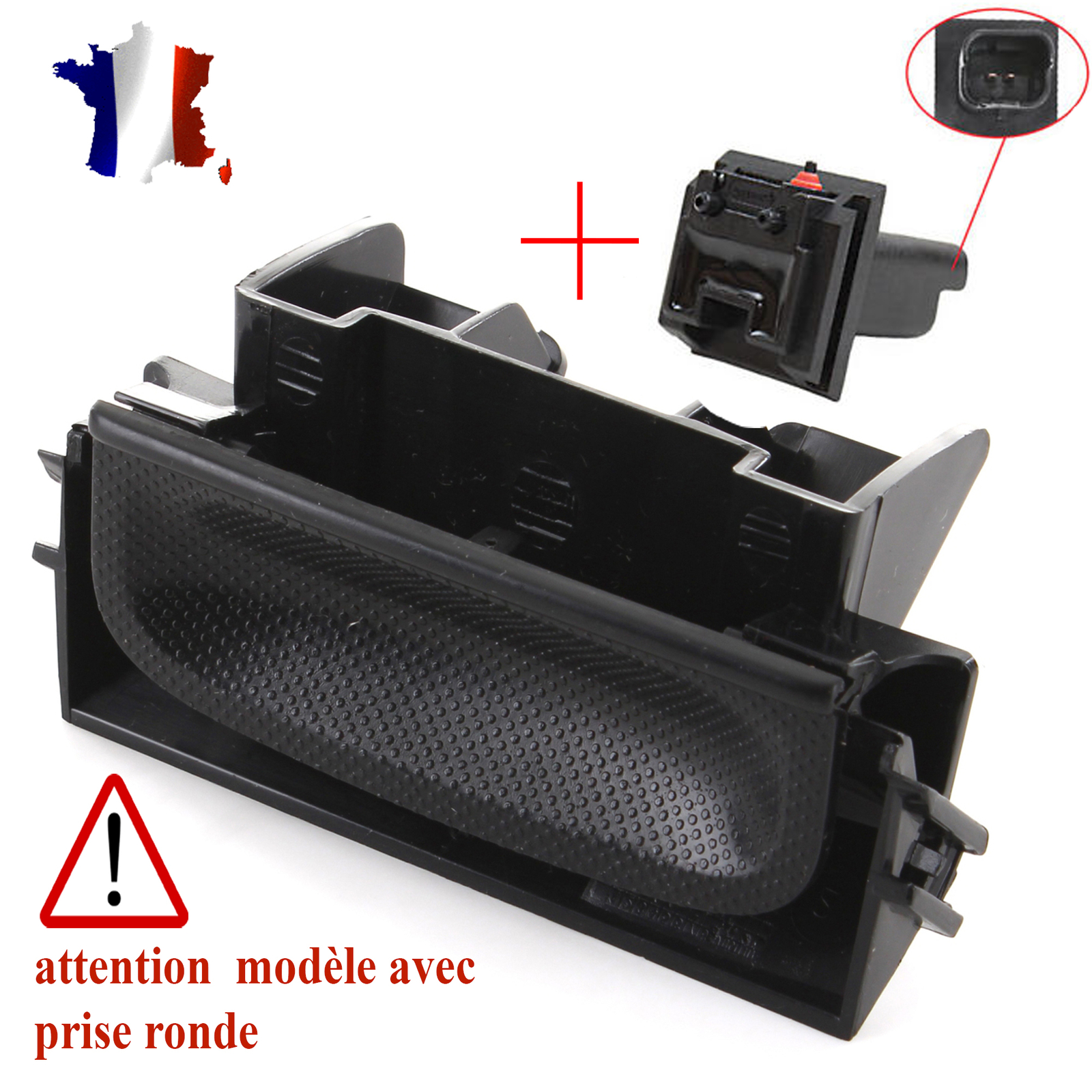 Autocraft Contacteur électrique Micro Switch Pour Ouverture De Coffre Hayon Arrière Compatible Pour Citroën C4 Picasso C4 Grand Picasso Berlingo Et Peugeot Partner Tepee OEM 6554.ZZ 6554ZZ