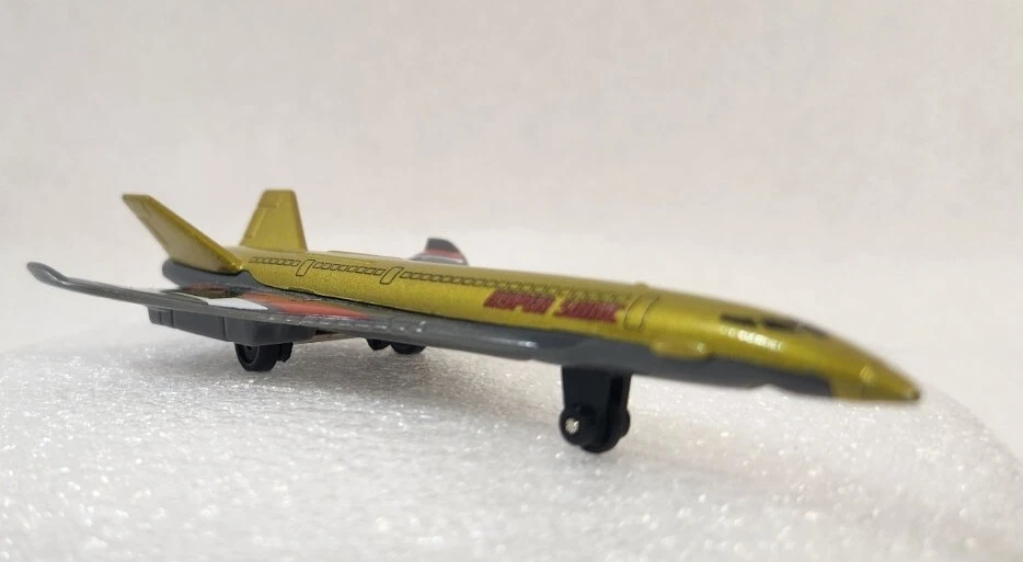 Hypersonic Jet 2006 Matchbox 1518EA X-Flight-1 Gold - 4.5" - Image 3 of 4